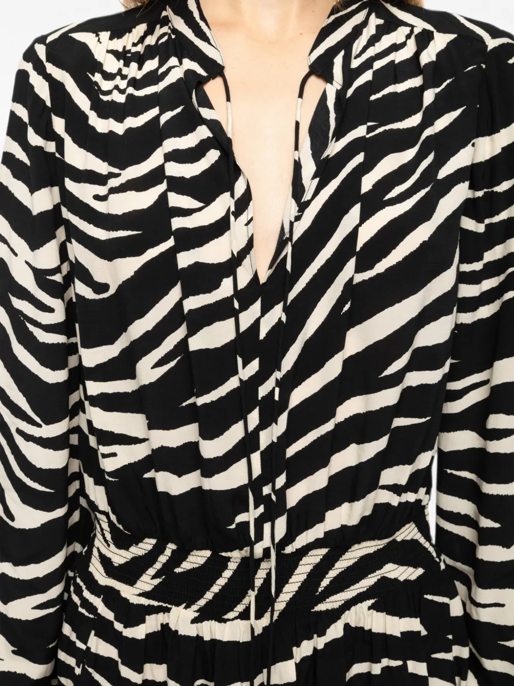 Zadig&Voltaire Rayados jurk Zwart