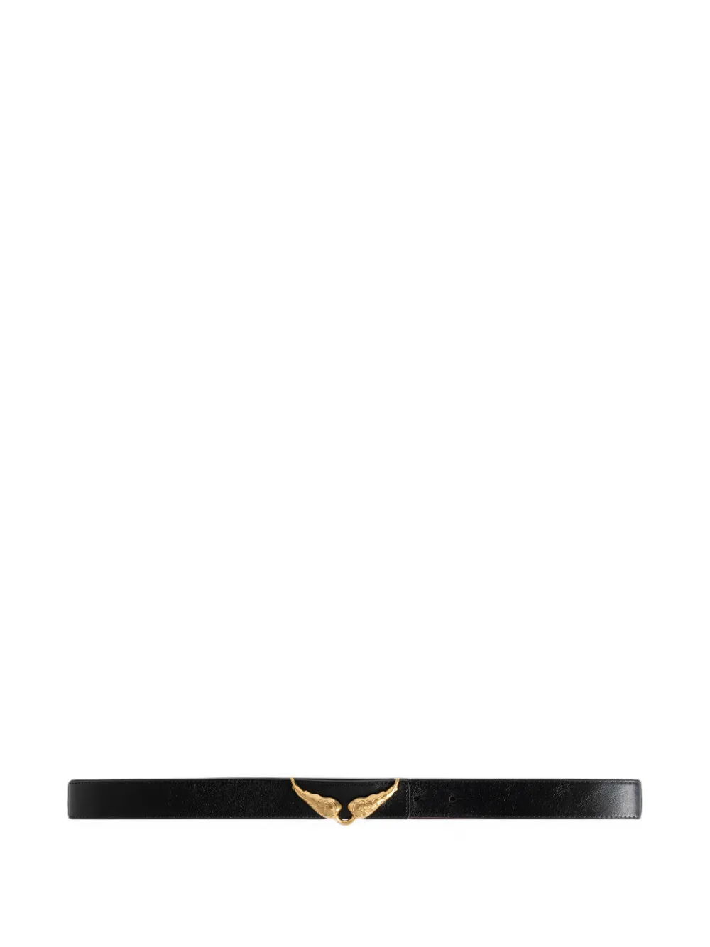 Zadig&Voltaire Rock omkeerbare riem (30 mm) Rood