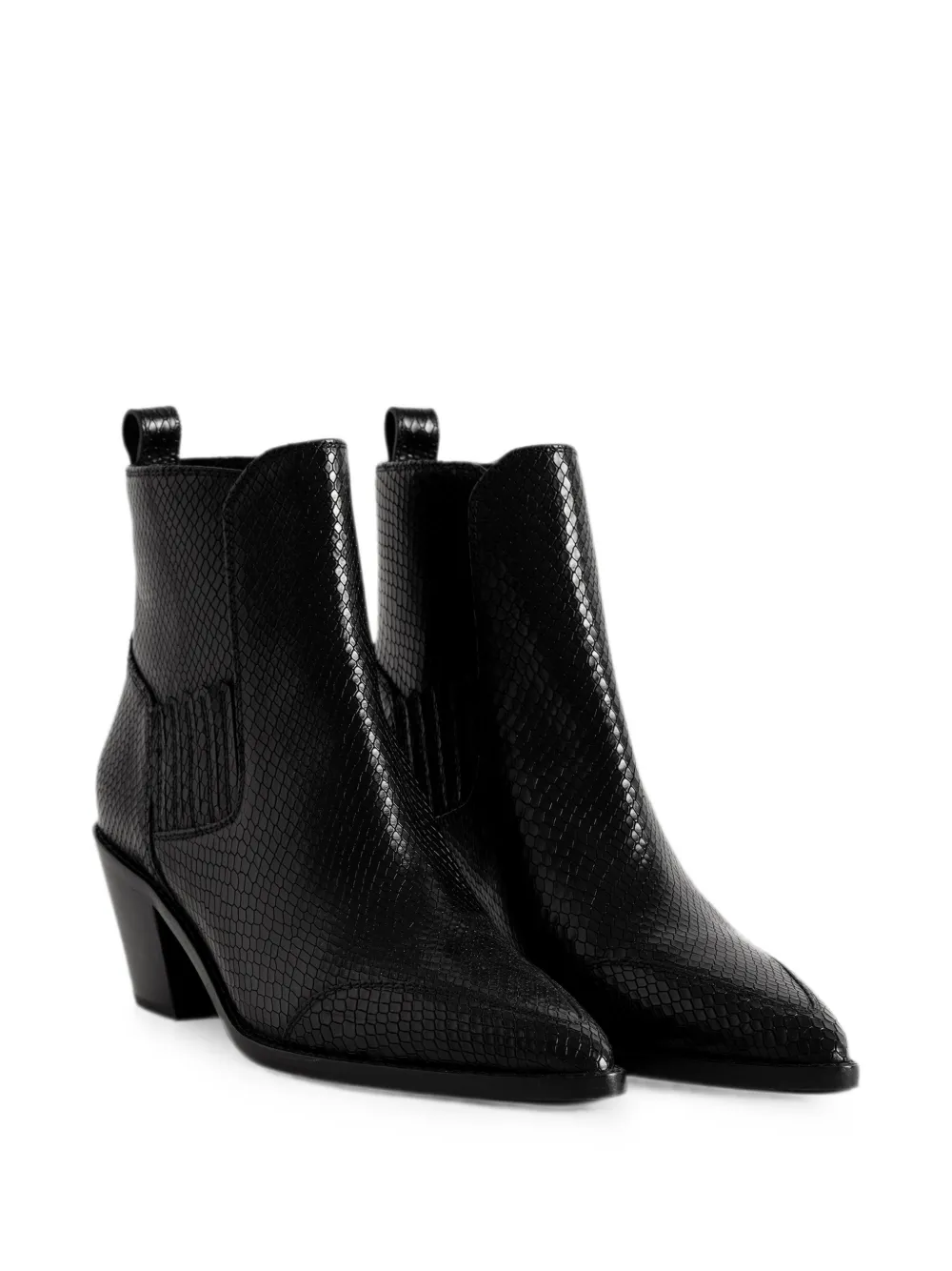 Zadig&Voltaire Tyler Neo snakeskin-effect boots Zwart