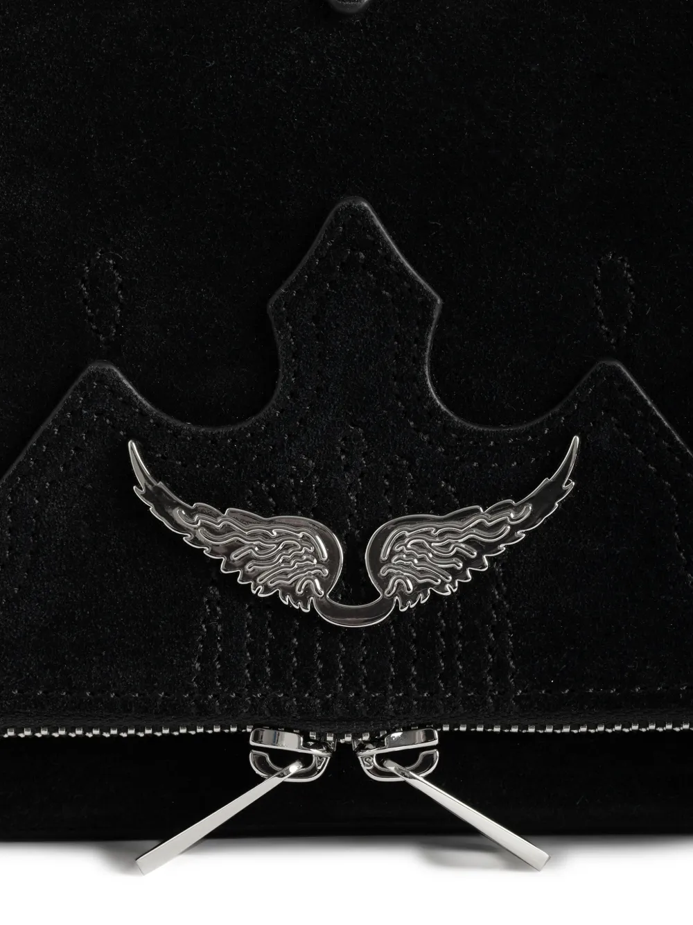 Zadig&Voltaire Rock Western schoudertas Zwart