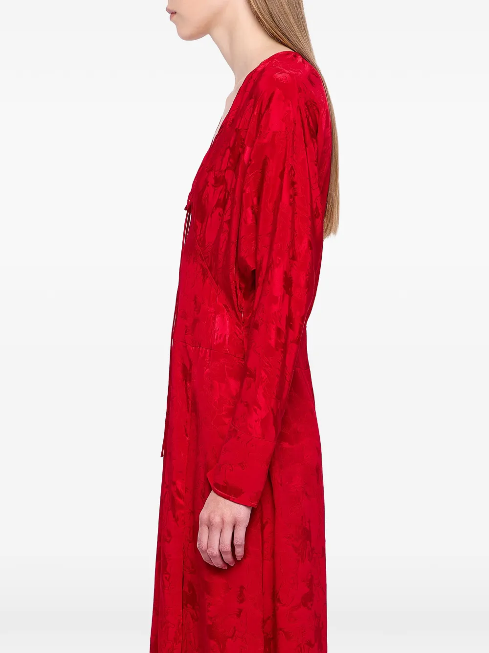 Zadig&Voltaire Respa Jac jurk met paarden Rood