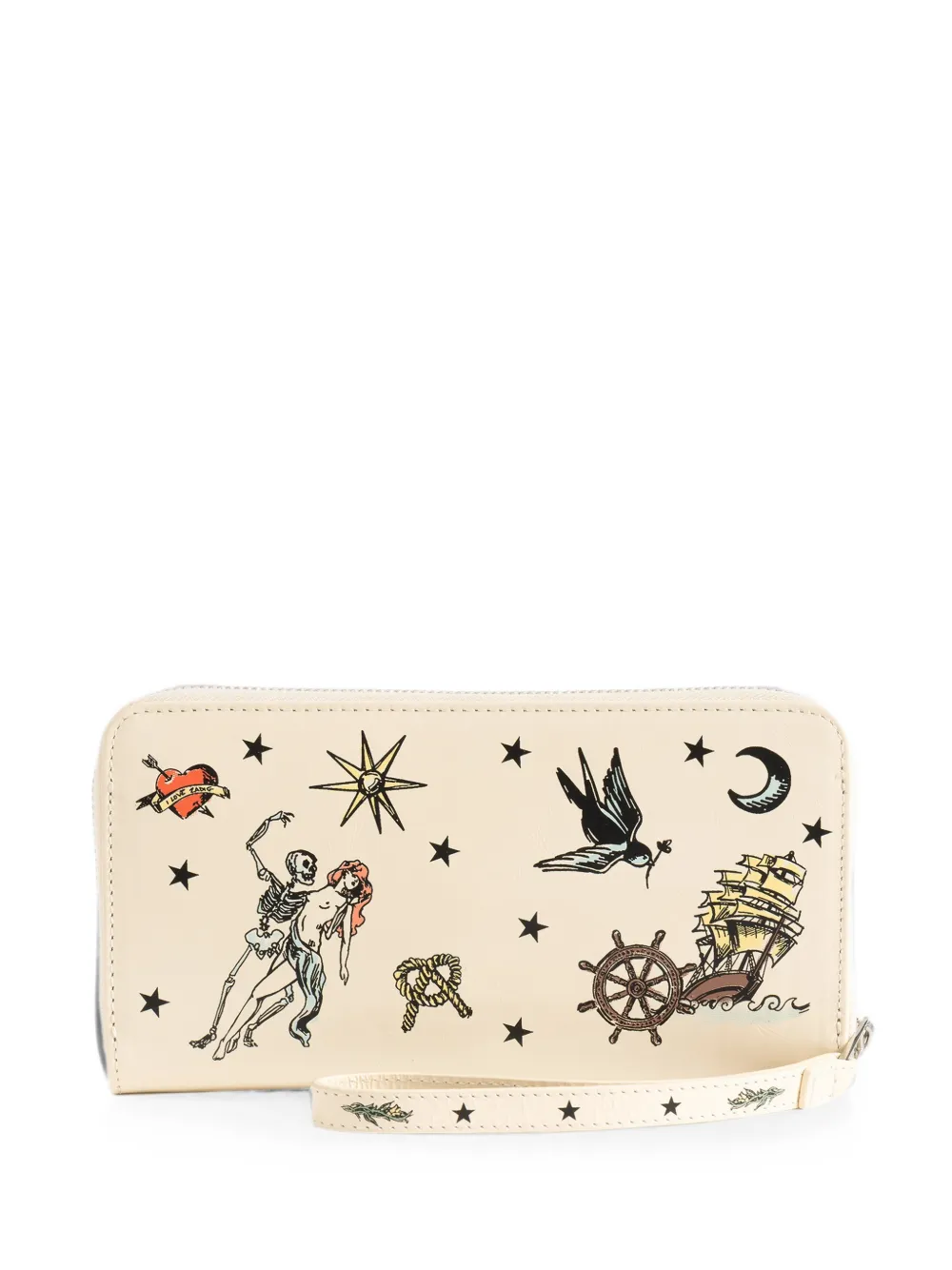 Zadig&Voltaire Compagnon portemonnee Beige