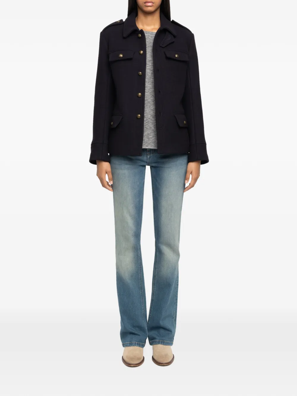 Zadig&Voltaire Vearm jacket Blauw