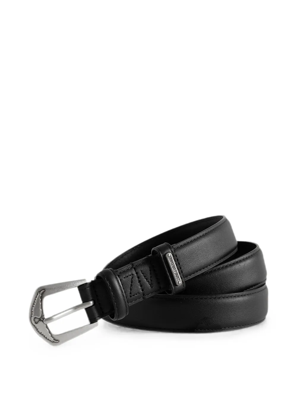 Zadig&Voltaire Jim riem 25 mm Zwart