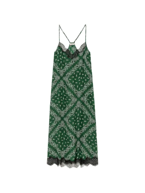 Zadig&Voltaire Respa silk bandana dress