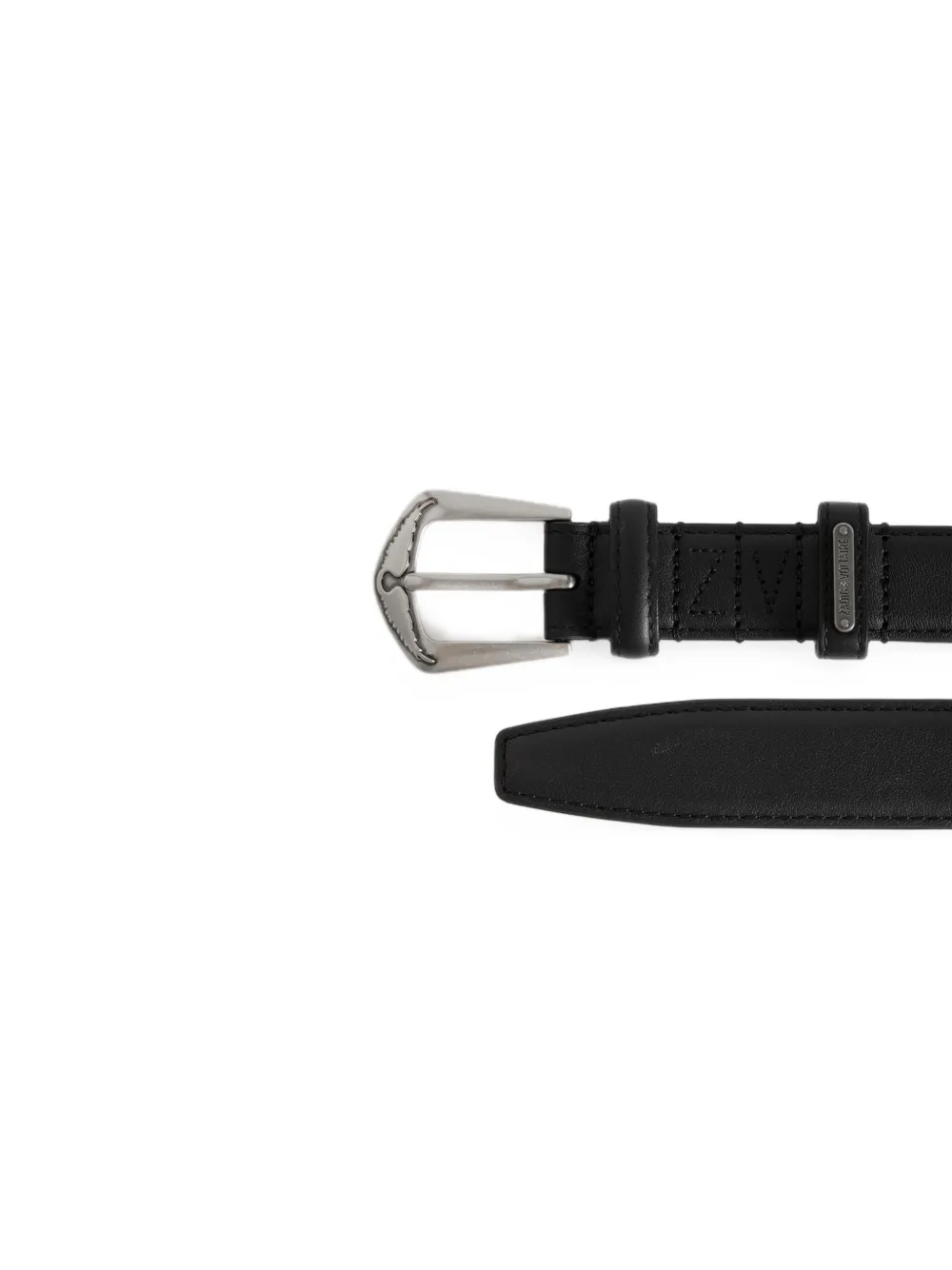 Zadig&Voltaire Jim belt 25mm Zwart