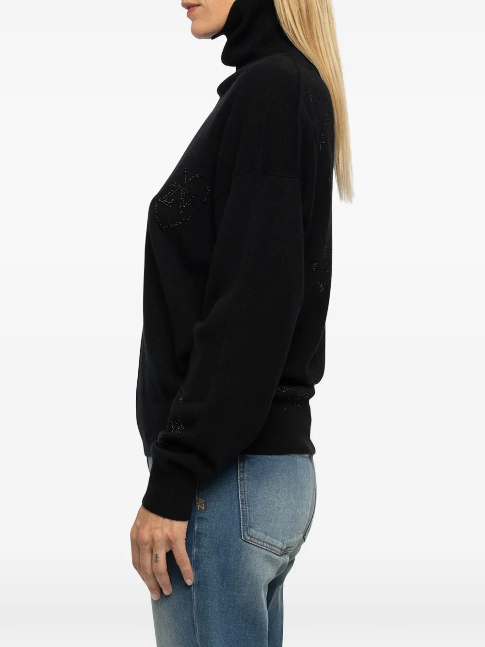 Zadig&Voltaire Souly kasjmier trui Zwart