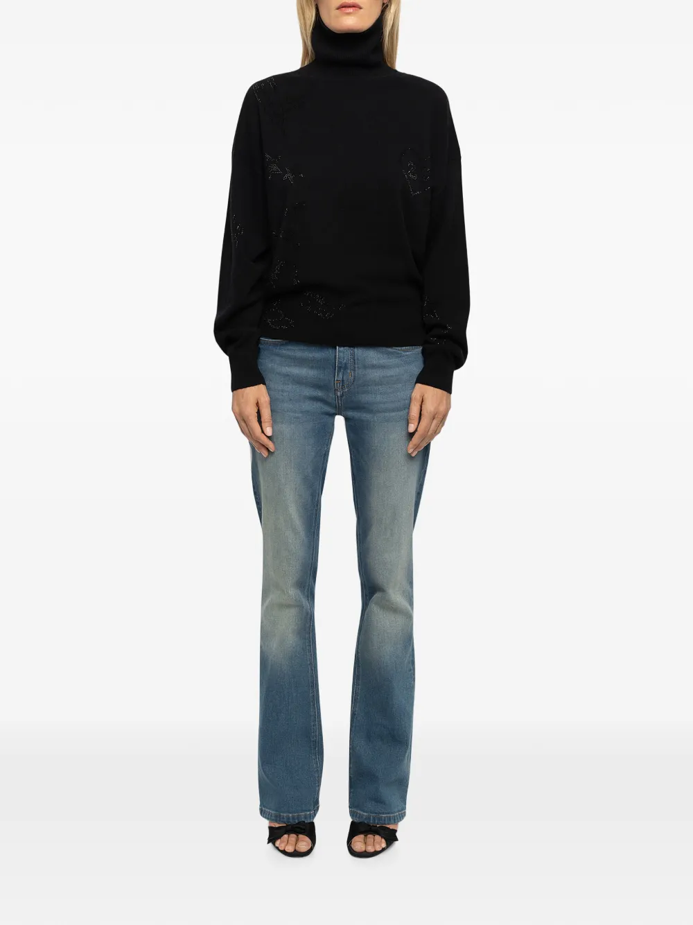 Zadig&Voltaire Souly kasjmier trui Zwart