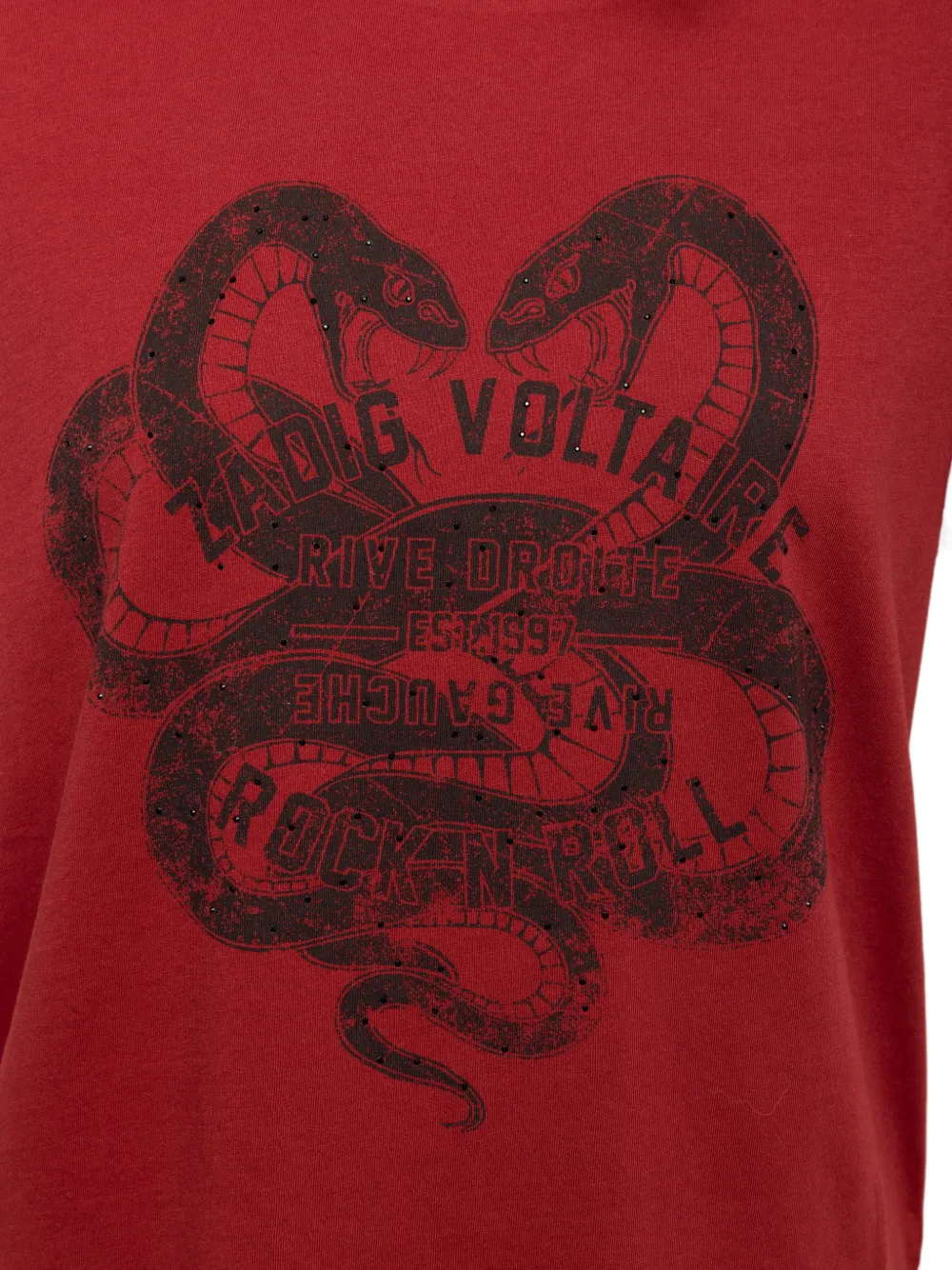 Zadig & Voltaire Walk T-shirt In 레드