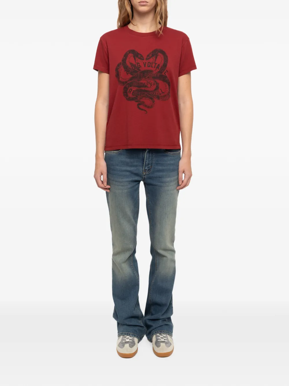 Zadig & Voltaire Walk T-shirt In 레드