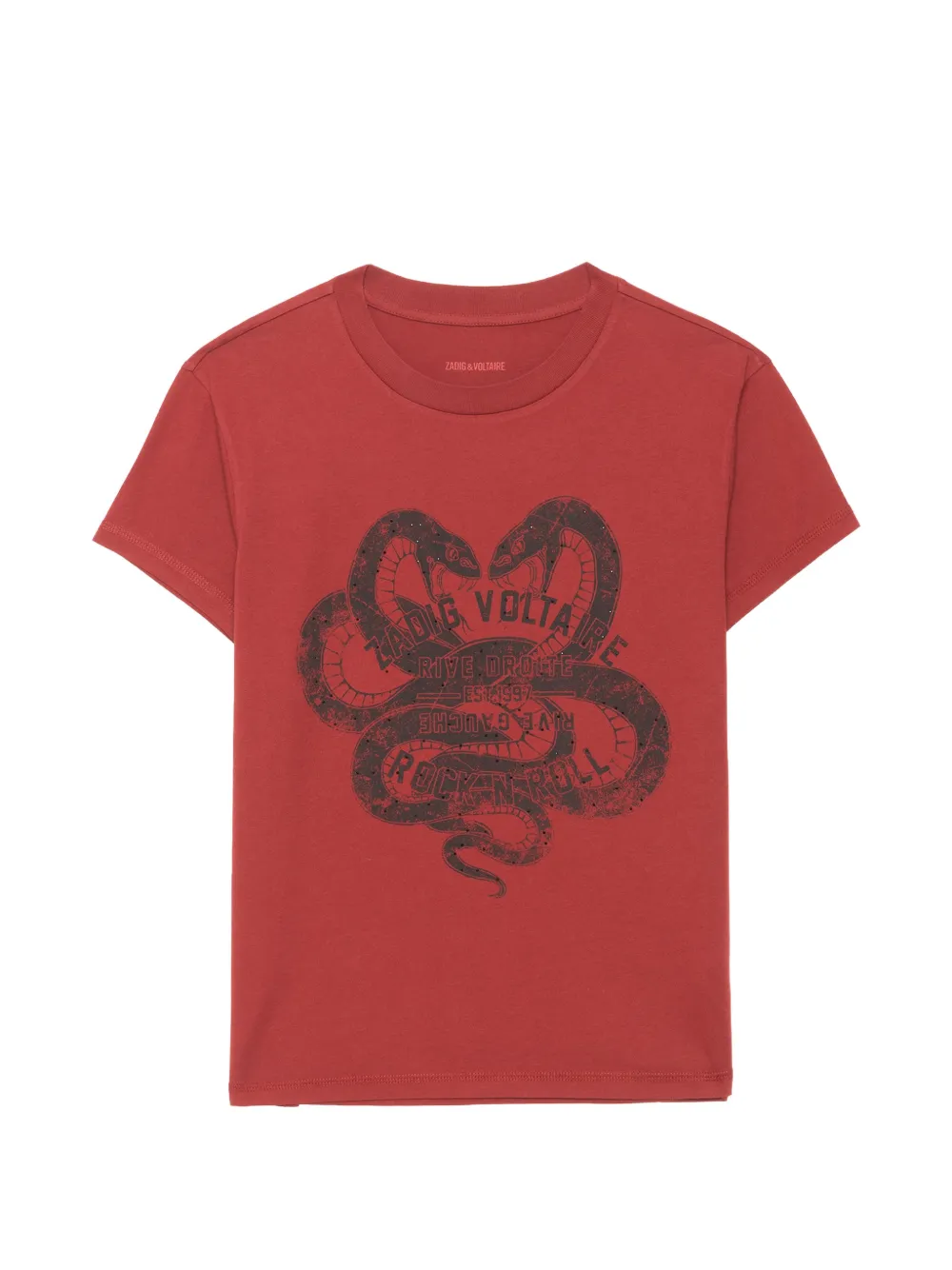 Zadig & Voltaire Walk T-shirt In 레드