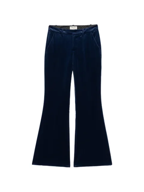 Zadig&Voltaire pantalones Prevy de terciopelo