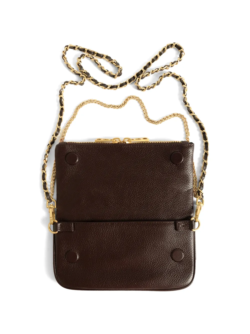 Zadig&Voltaire Rock mini-clutch Bruin