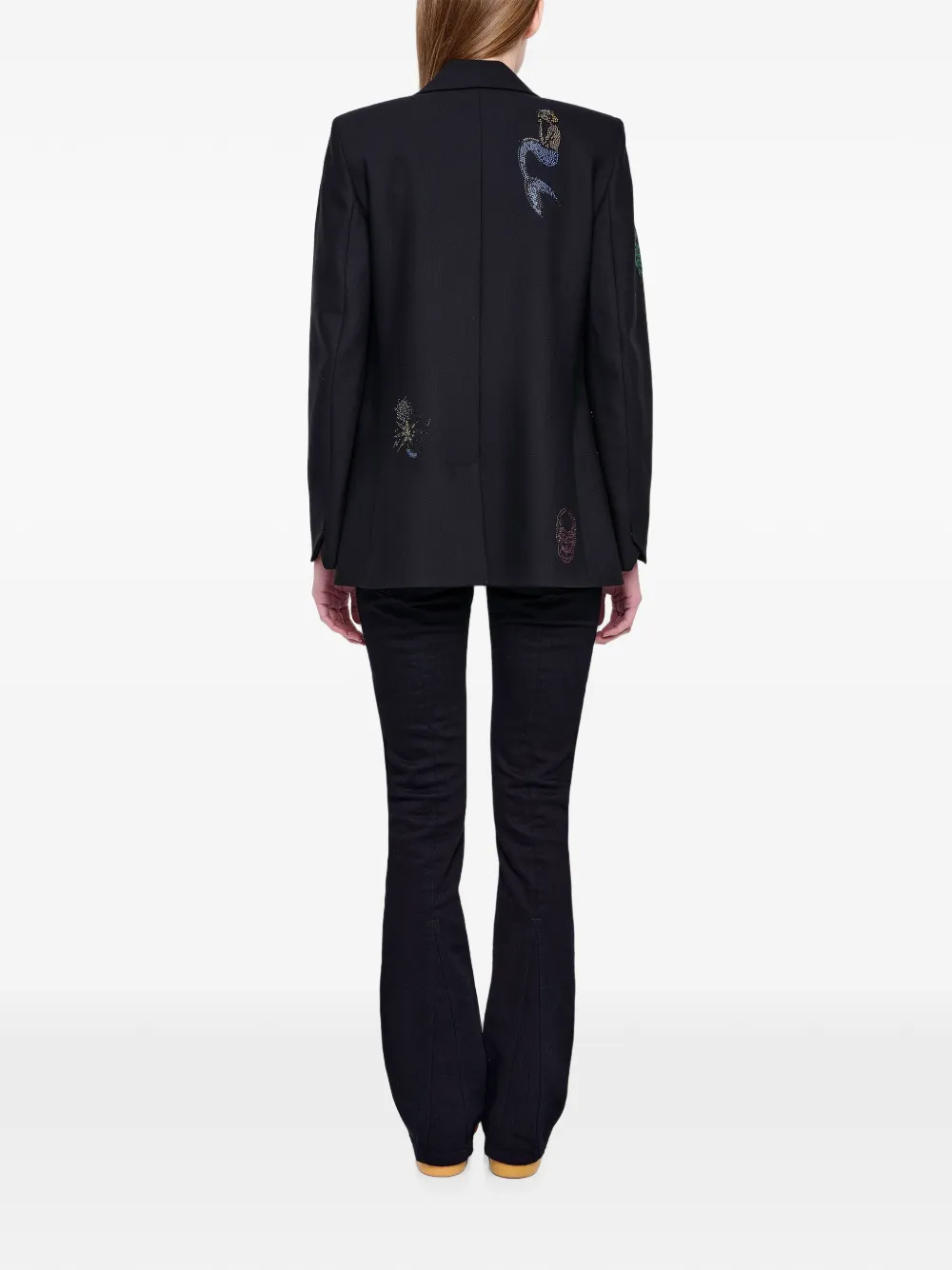 Zadig&Voltaire Valse blazer met stras Zwart