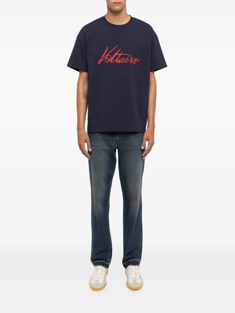 Zadig&Voltaire T-shirt met print Blauw