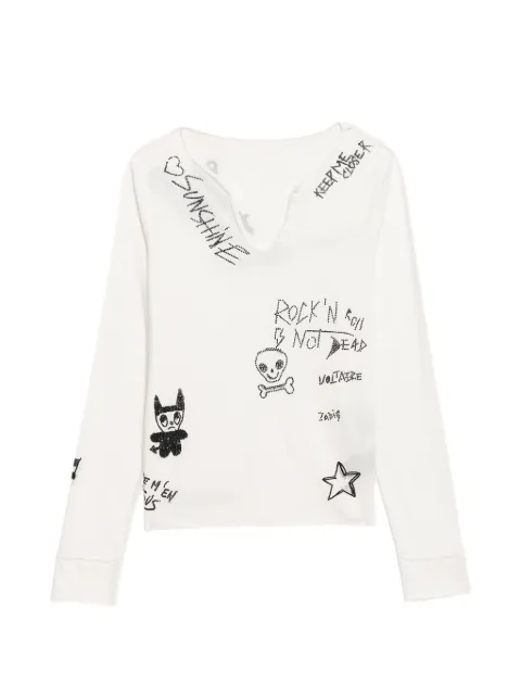 Zadig&Voltaire Happy Henley T-shirt
