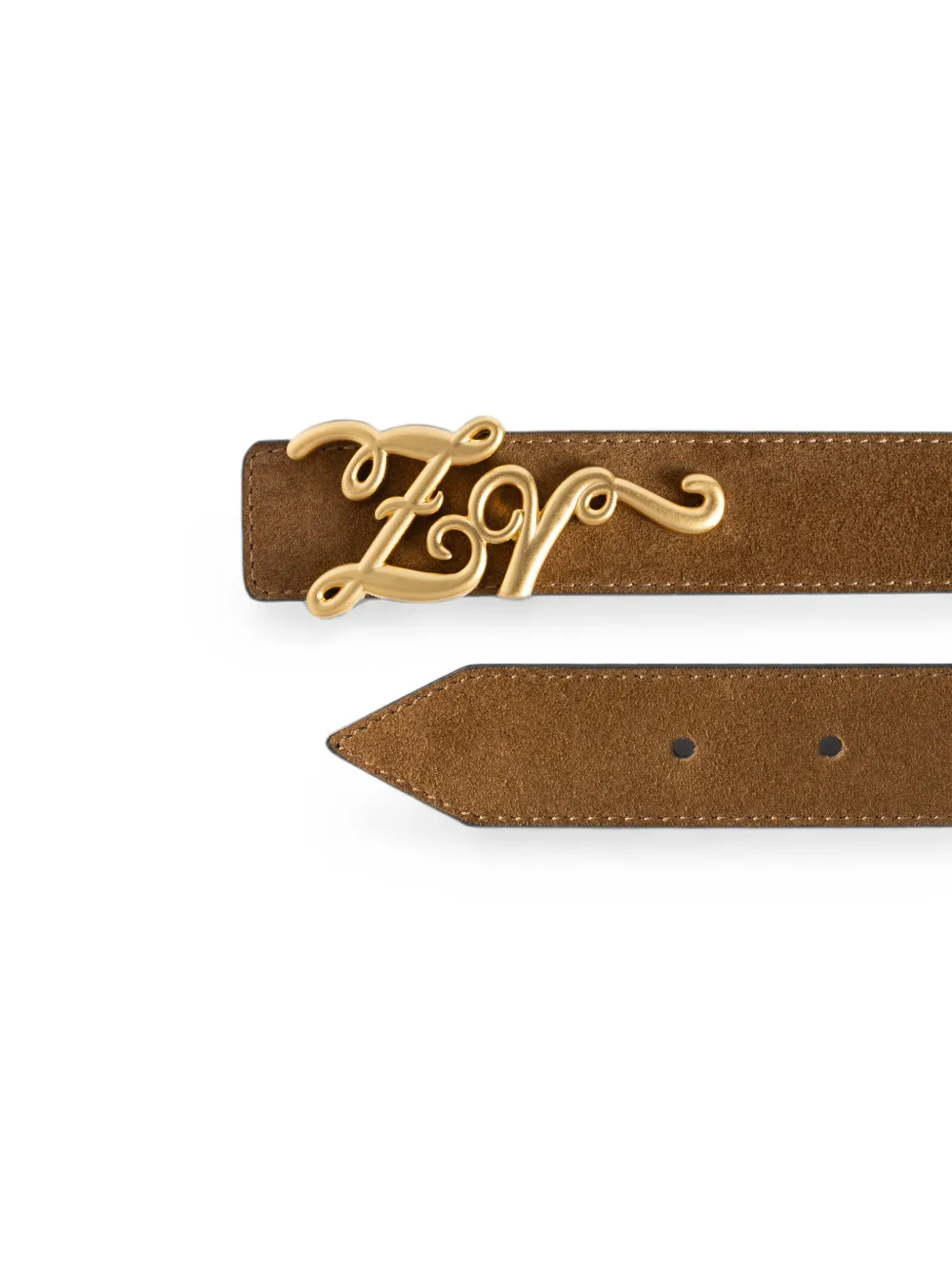 Zadig&Voltaire ZV omkeerbare 30 mm riem Bruin