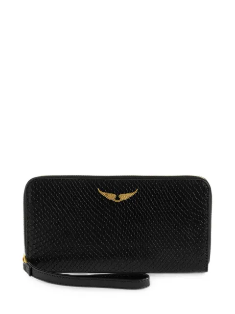 Zadig&Voltaire Compagnon soft wild leather wallet
