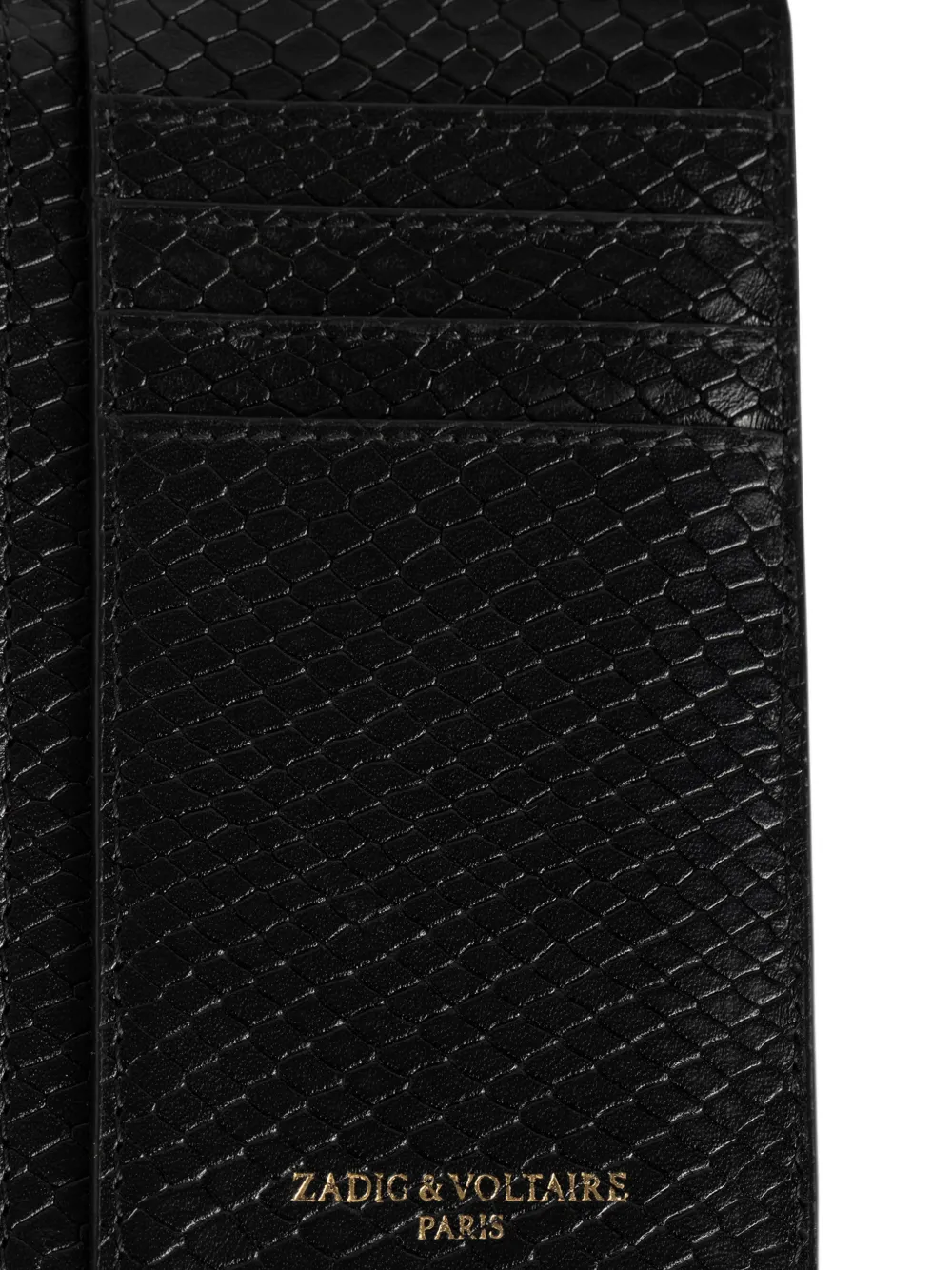 Zadig&Voltaire ZV Card pasjeshouder Zwart