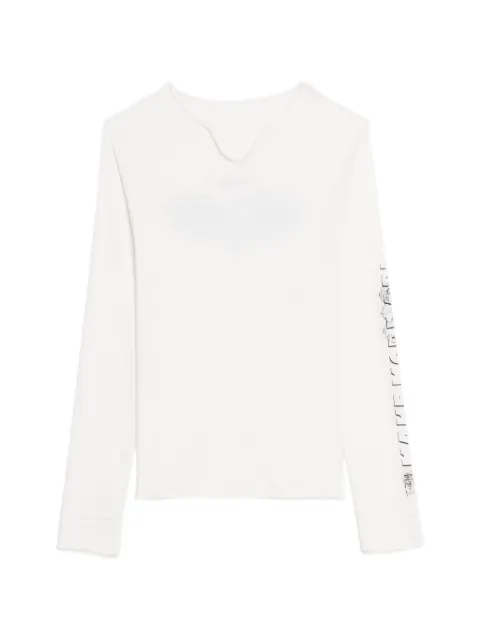 Zadig&Voltaire Monastir Henley long-sleeve T-shirt