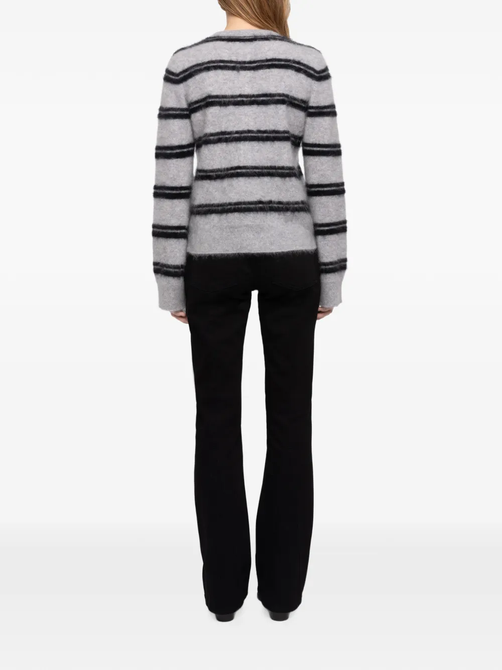Zadig&Voltaire Mandala trui van 100% kasjmier Grijs