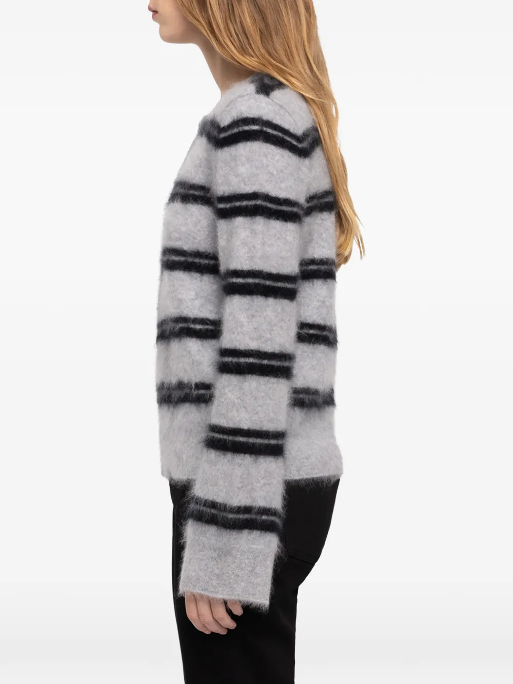 Zadig&Voltaire Mandala trui van 100% kasjmier Grijs