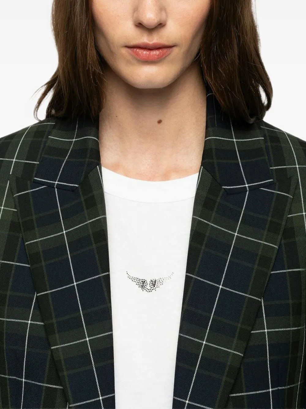 Zadig&Voltaire Vavy blazer met enkele rij knopen Blauw
