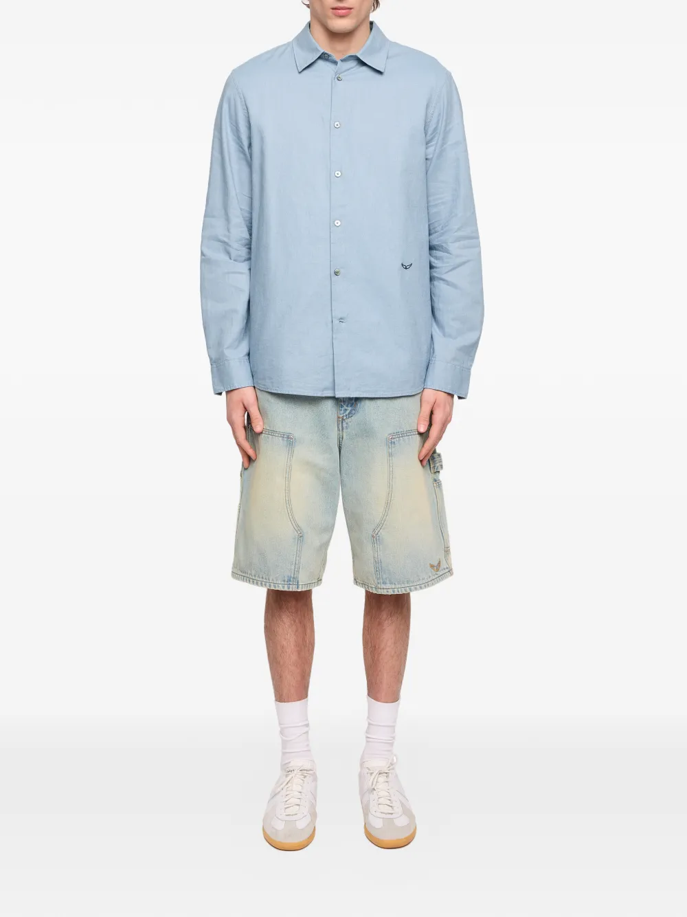 Zadig&Voltaire Sid overhemd Blauw
