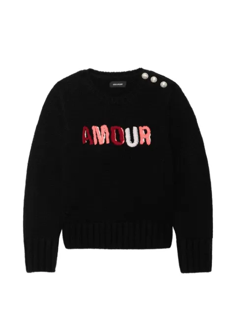 Zadig & Voltaire Kids Amour sweater