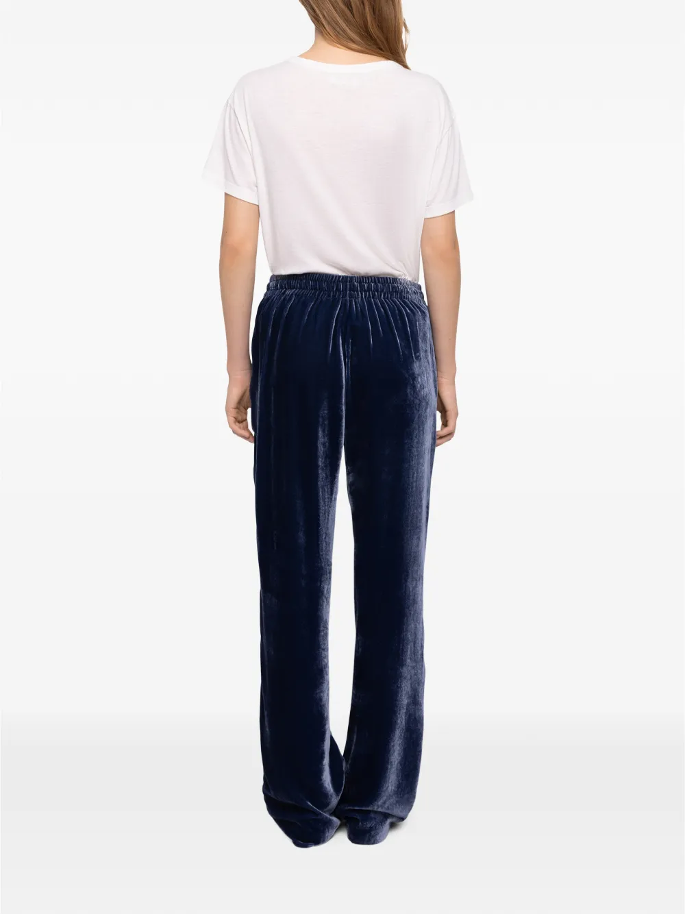Zadig&Voltaire Poma fluwelen broek Blauw