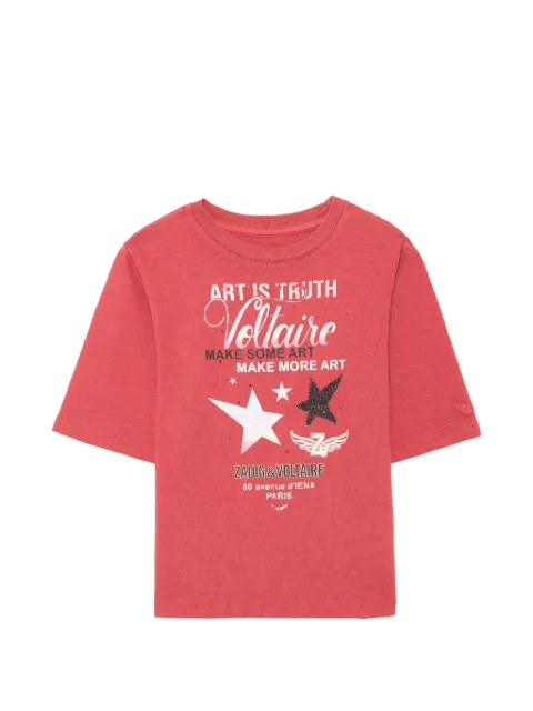 Zadig & Voltaire Kids Amber Voltaire T-shirt