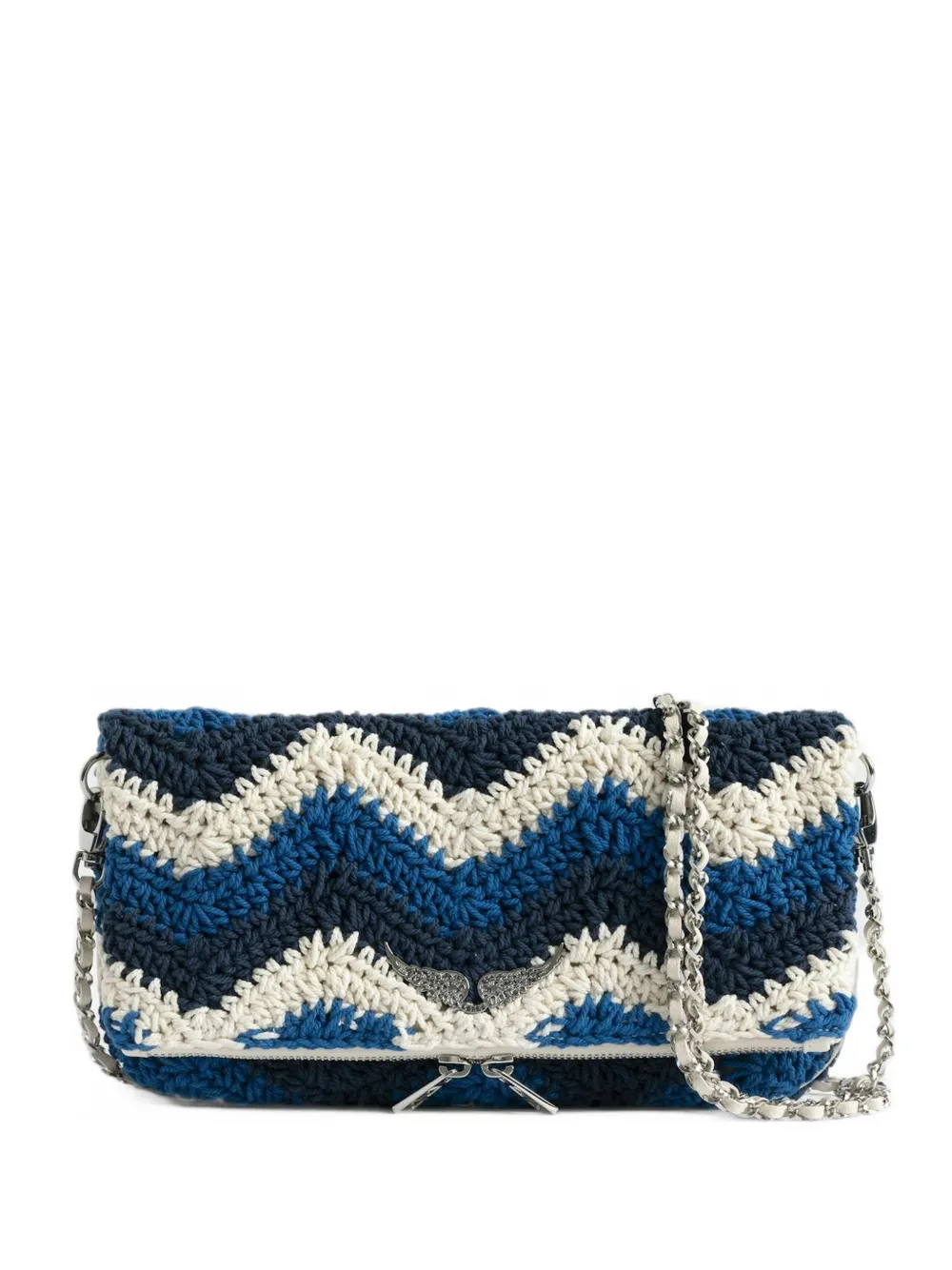 Zadig&Voltaire Rock Macrame crossbodytas Beige