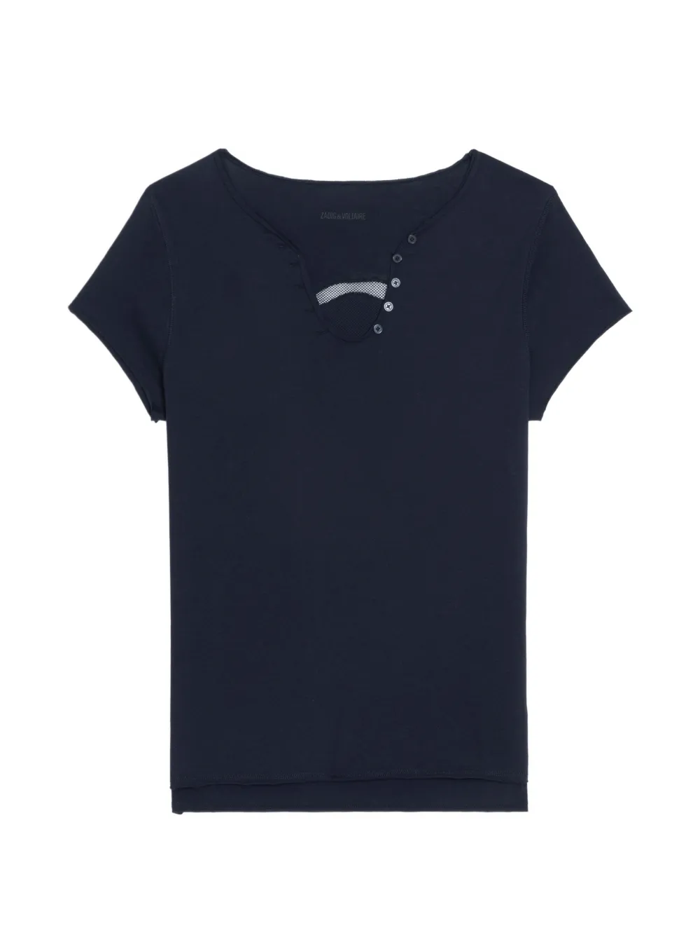 Zadig&Voltaire skull-motif T-shirt - Blu