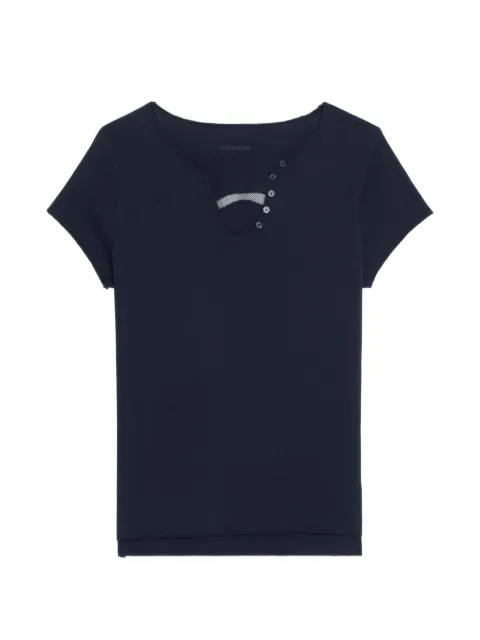Zadig&Voltaire skull-motif T-shirt