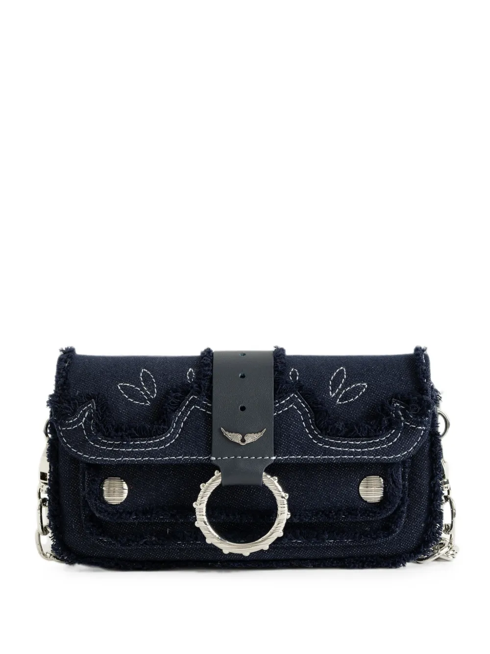 Zadig&Voltaire Kate wallet denim - Blu