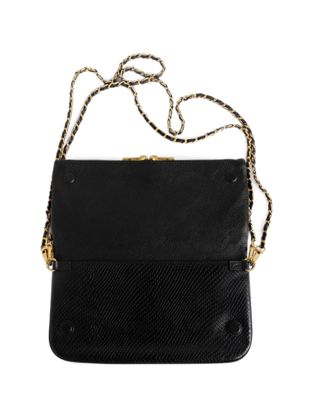 Zadig&Voltaire Rock Soft Wild clutch Zwart