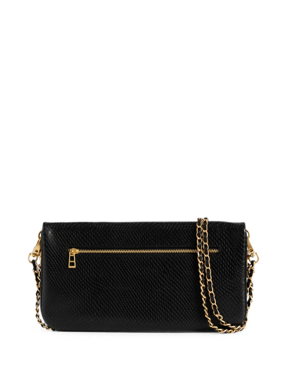 Zadig&Voltaire Rock Soft Wild clutch Zwart