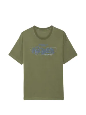 Ralph Lauren RRL ロゴ Tシャツ | グリーン | FARFETCH JP