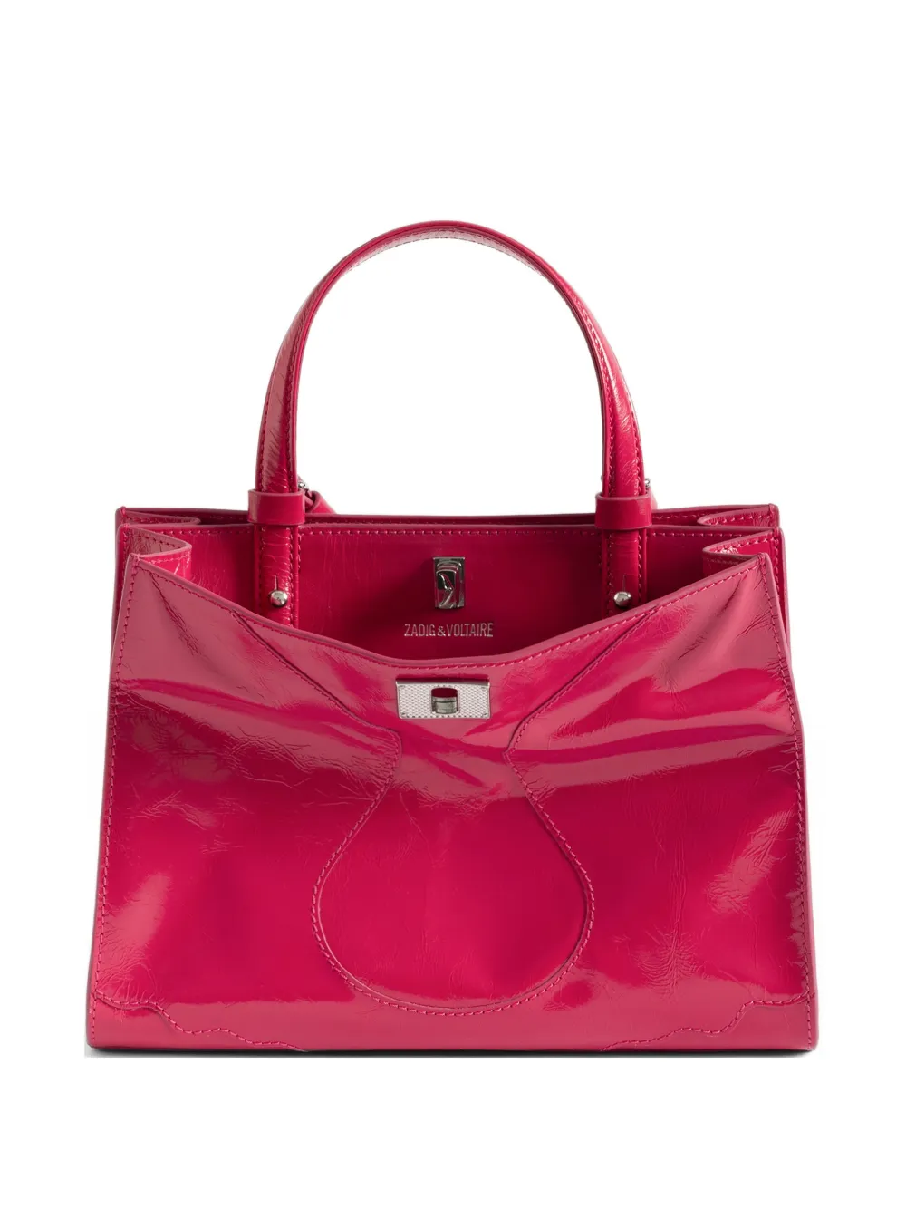 Zadig&Voltaire Jack patent nano bag - Rosa