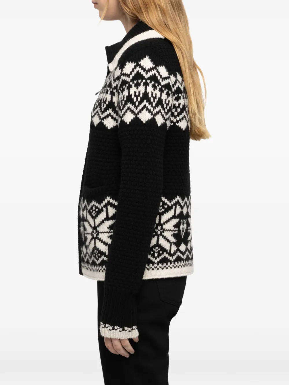 Zadig&Voltaire Gildas jacket Zwart