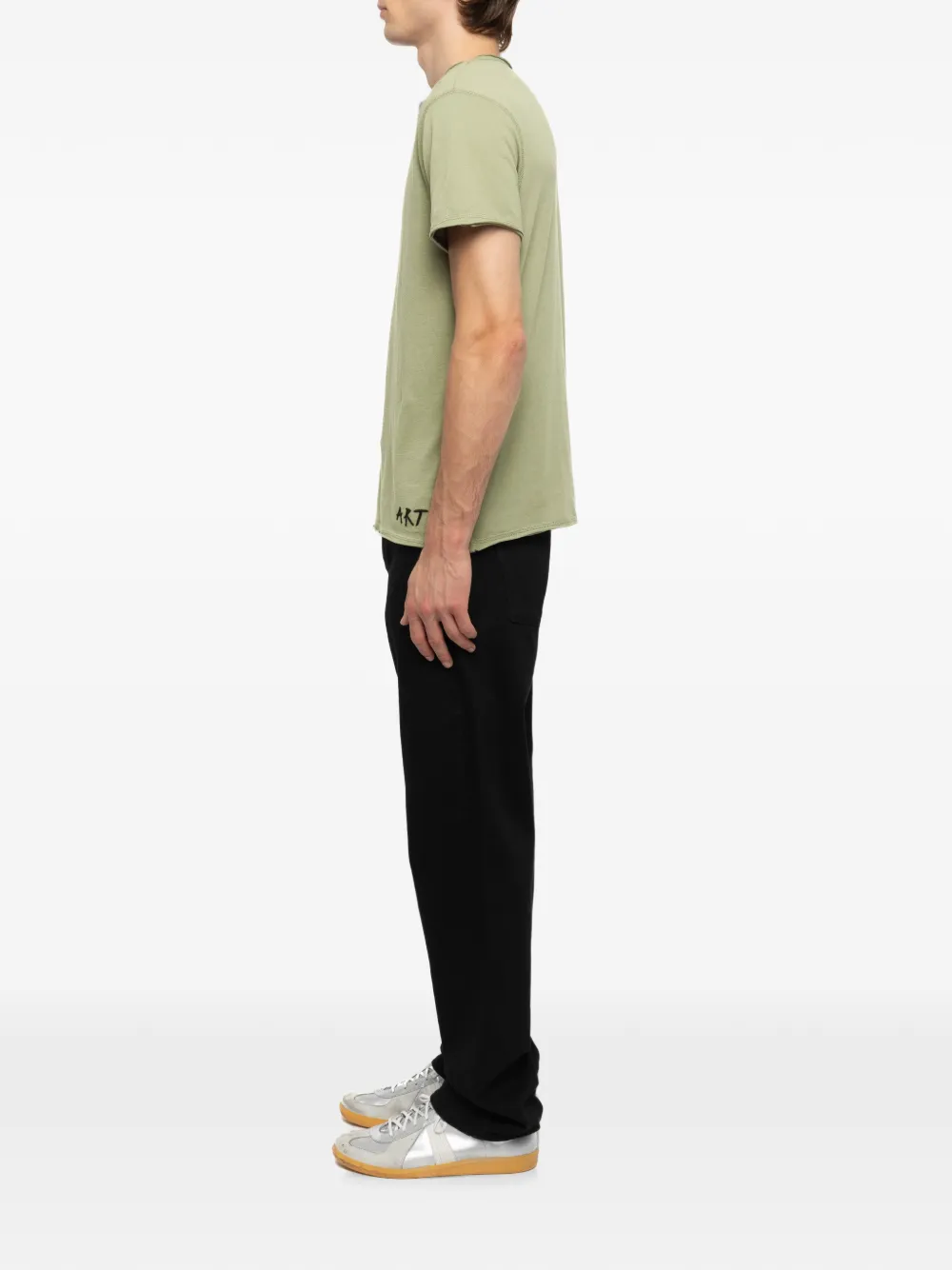 Zadig&Voltaire Henley T-shirt Groen