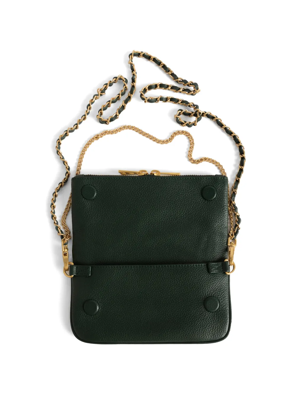 Zadig&Voltaire Rock Nano mini-clutch Groen