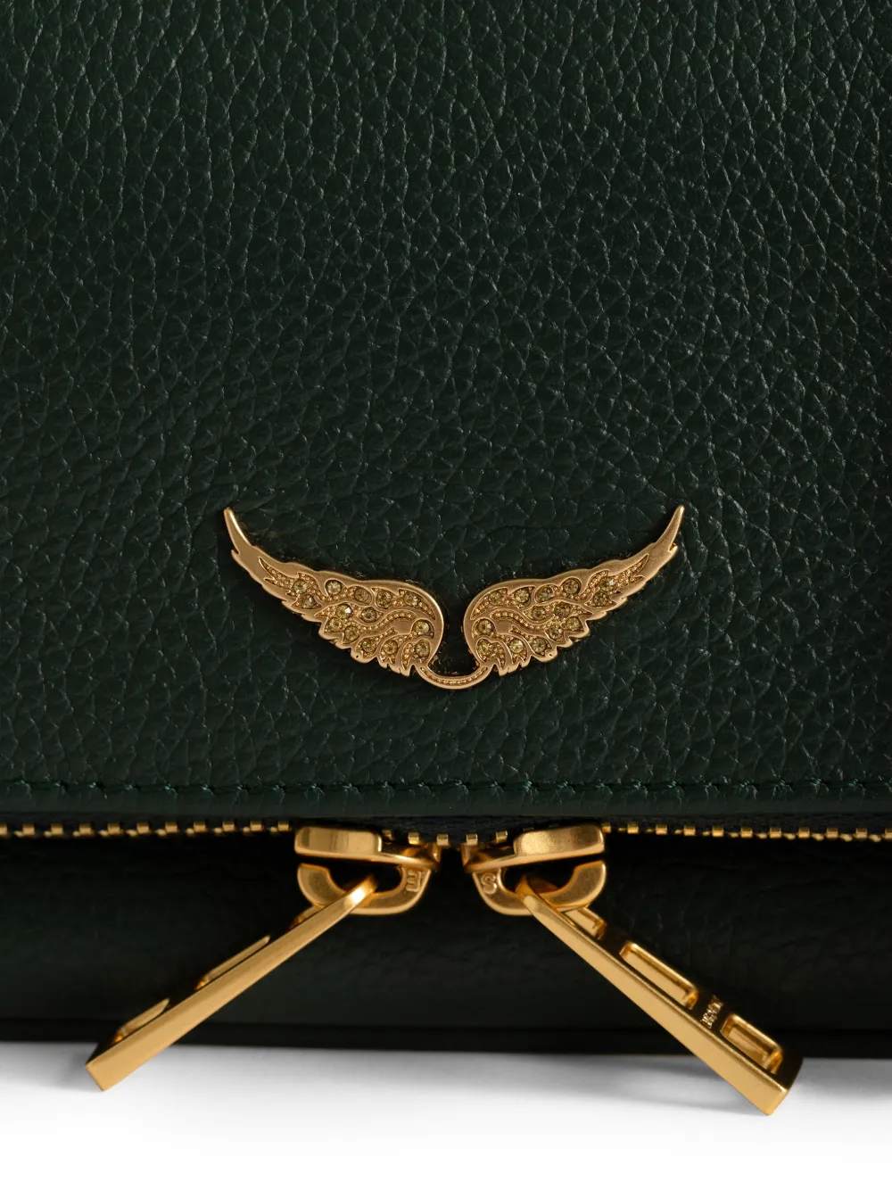 Zadig&Voltaire Rock Nano mini-clutch Groen