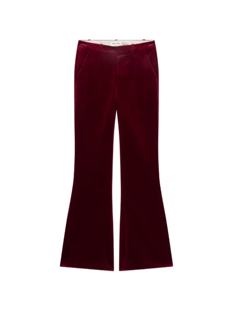 Zadig&Voltaire pantalones Prevy de terciopelo