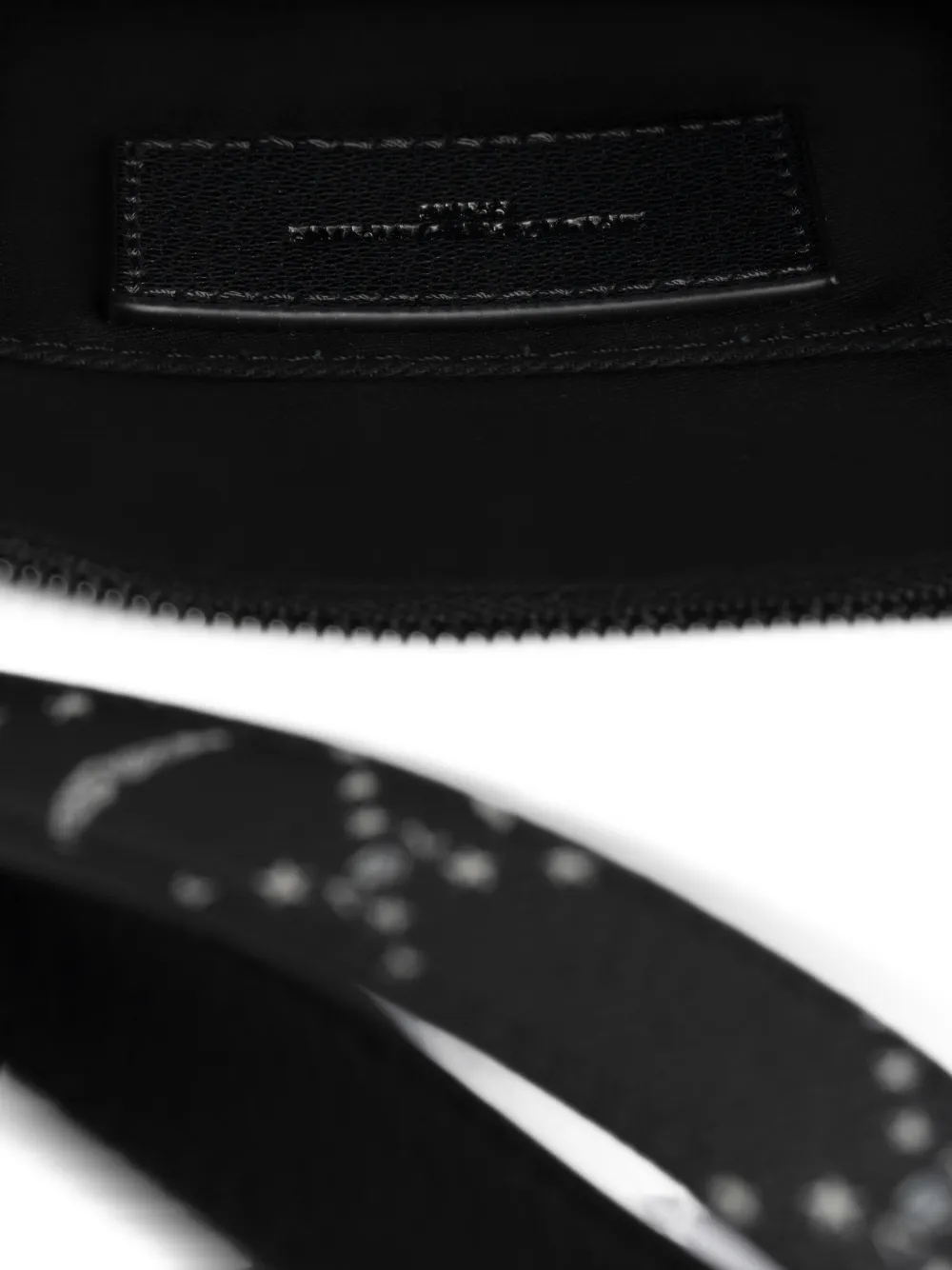 Zadig&Voltaire Roma buidel met logoprint Zwart