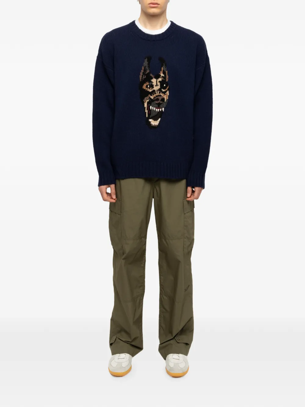 Zadig&Voltaire Swonny wollen trui Blauw