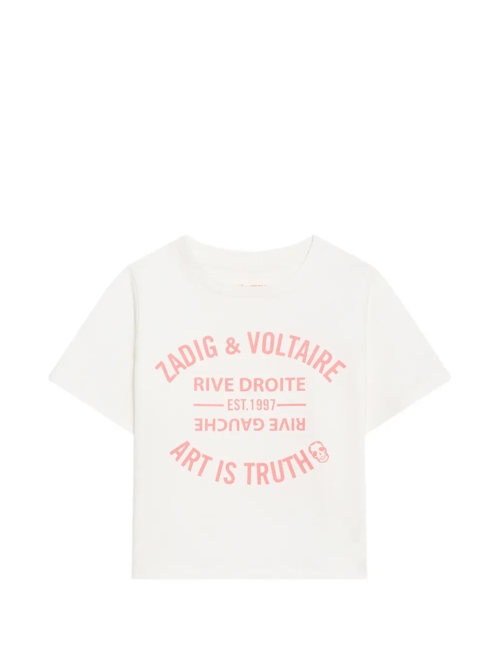 Zadig & Voltaire Kids T-shirt Amber - Toni neutri