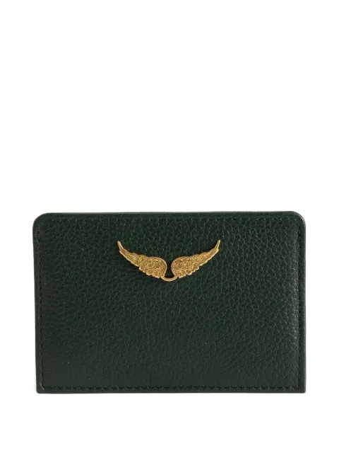 Zadig&Voltaire ZV Pass grained leather cardholder