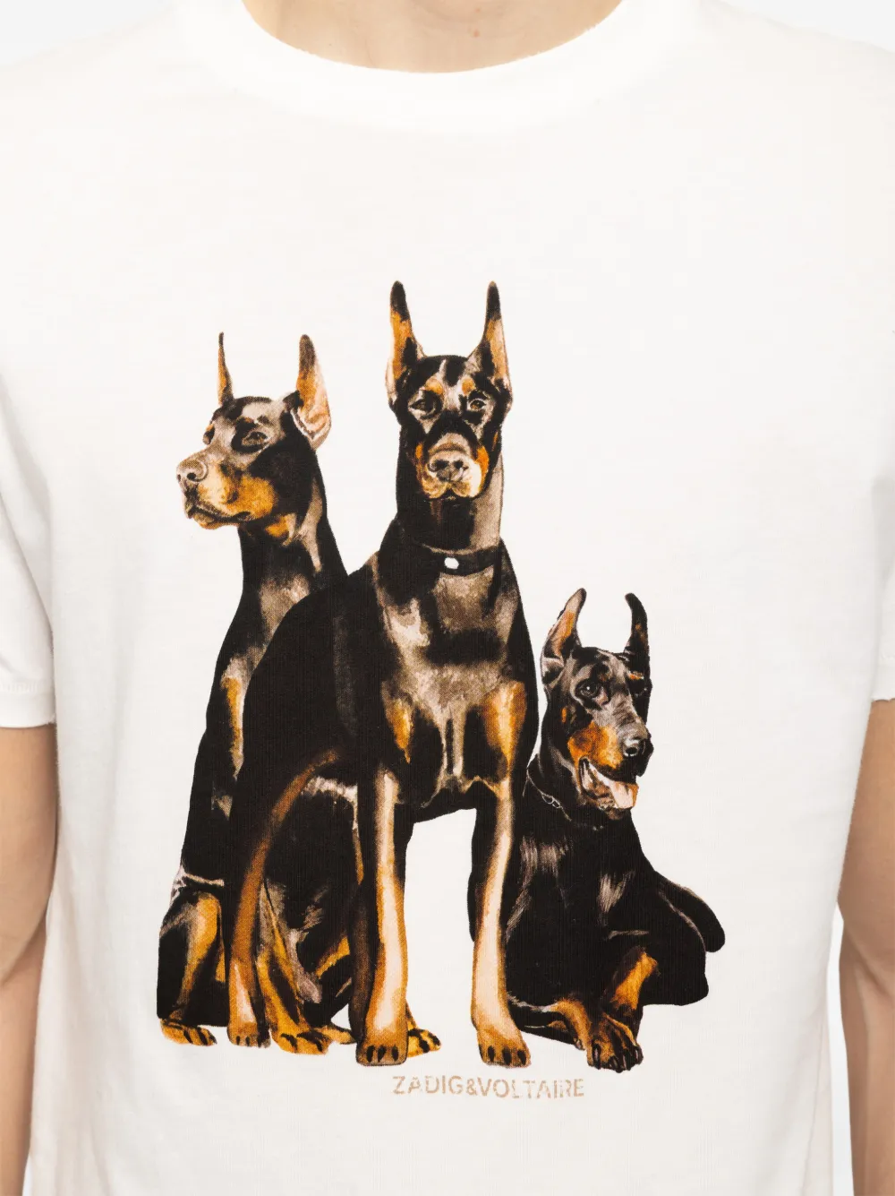 Zadig&Voltaire Jimmy T-shirt Wit