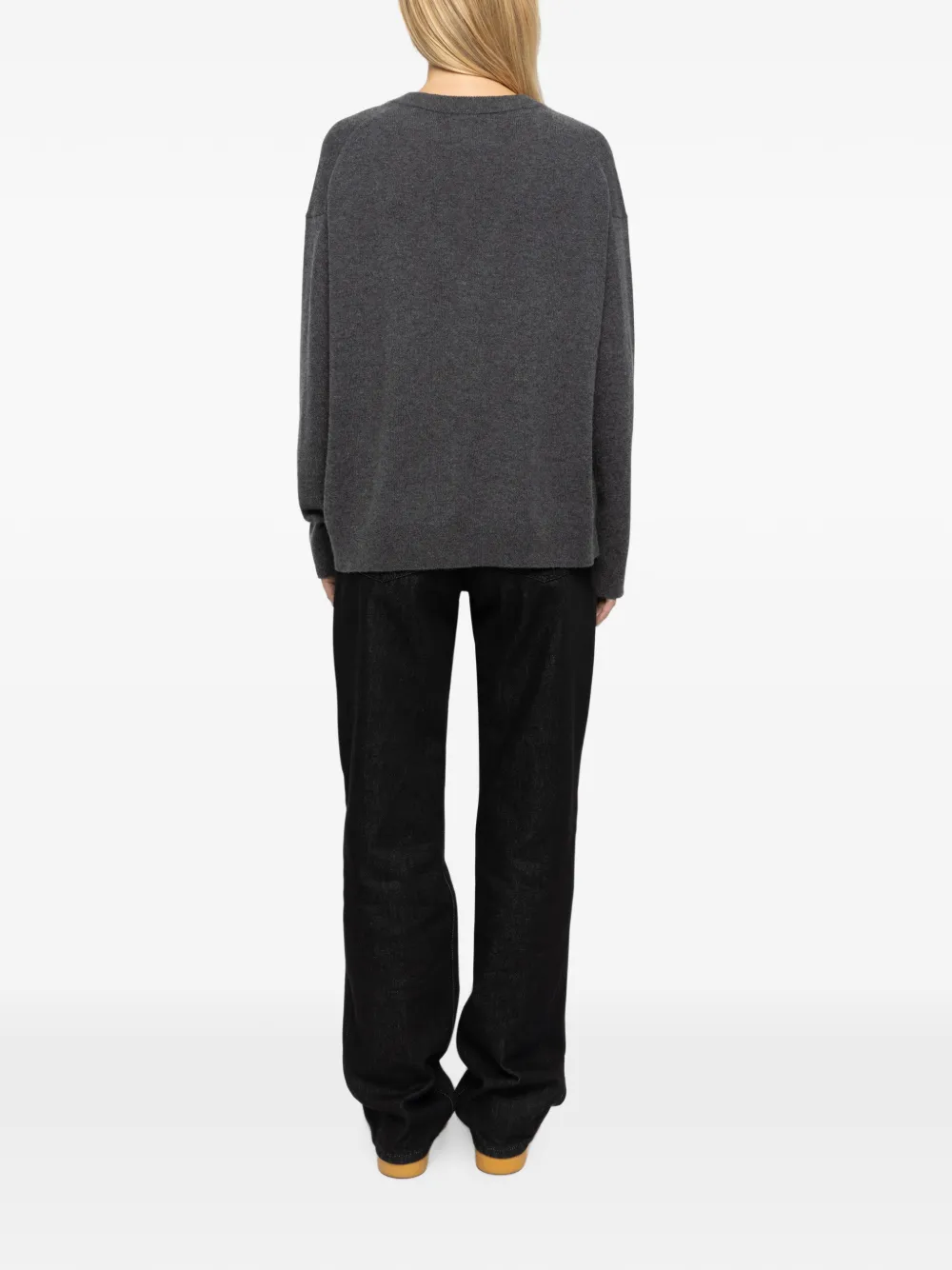 Zadig&Voltaire Mikyz kasjmier trui Grijs